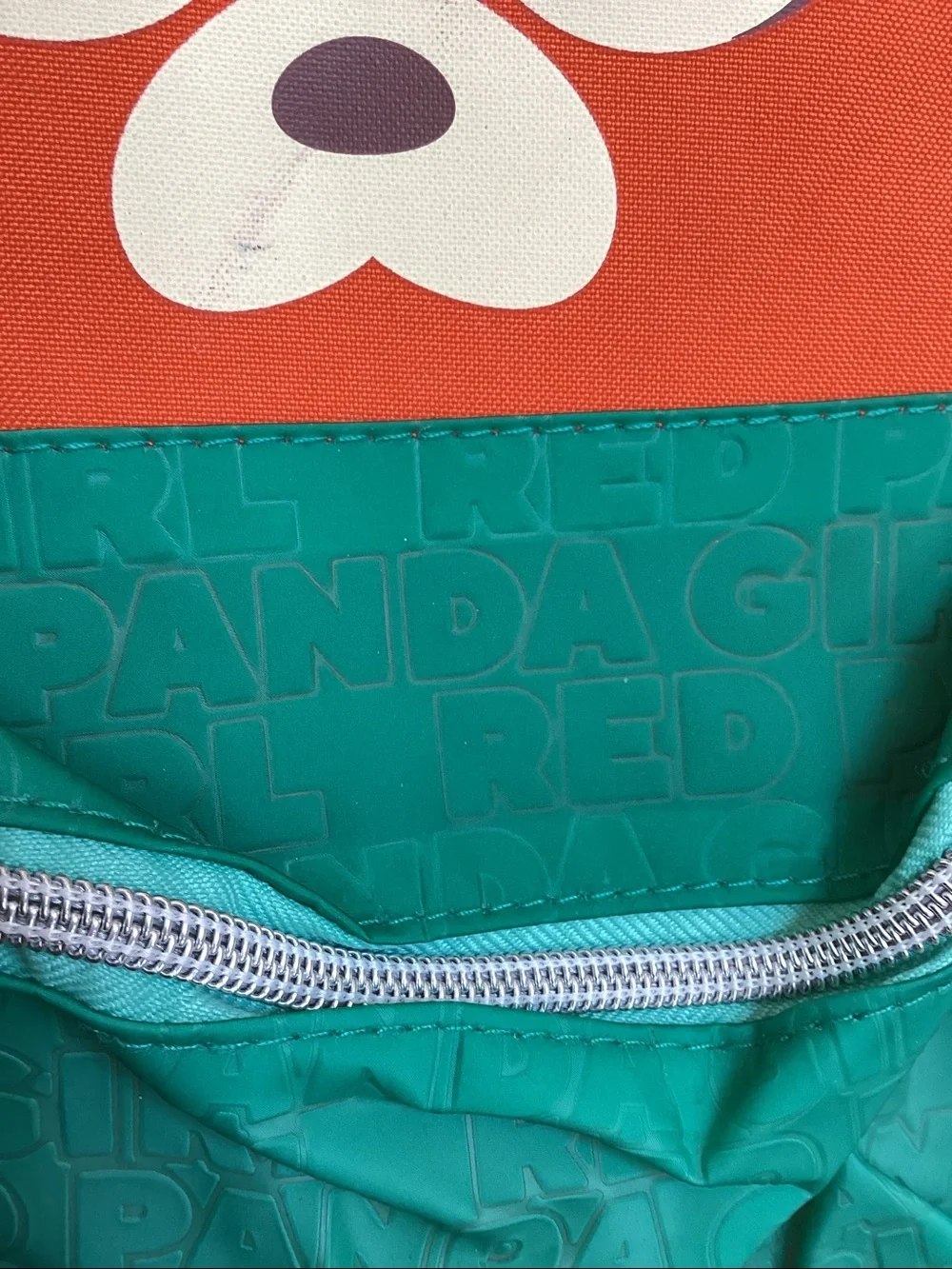 Disney Pixar Turning red Mei Lee Panda pin collector mini backpack